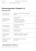 Pharmacology Exam 1 (Chapters 1-4)
