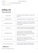 LPC Drafting Revision notes