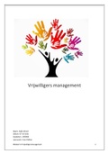 Toets verslag 5.4 vrijwilligersmanagement 
