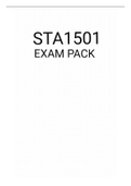 STA1501 EXAM PACK