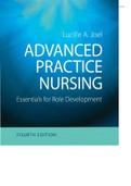 Advanced Practice Nursing Essentials for Role Development, 4edition