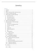 Samenvatting genetica &lpar;hoorcolleges&comma; klinische lessen en PGO's&rpar;