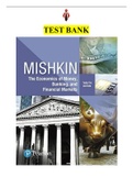 Test Bank - |Latest Elaborated Questions and Answers| - Frederic S. Mishkin - Economics of Money, Banking, and Financial Markets ED.12