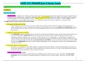 NURS 323 PHARM Quiz 2 Study Guide Complete & Graded A