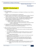NR283 Worksheet 1 