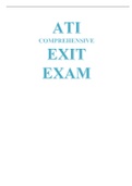 ATI COMPREHENSIVE EXIT EXAM