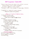 Class notes Comparative Anatomy 