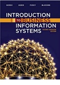 TEST BANK Norrie, Huber, Piercy, McKeown Introduction to Business information systems Second Canadian Edition