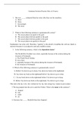 Grammar Section (Practice Hesi A2 Exam)