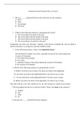 Grammar Section &lpar;Practice Hesi A2 Exam&rpar;
