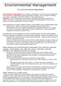 12&period;3 environmental degradation notes