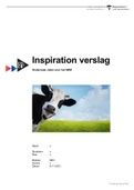 Onderzoek: Inspiration verslag -  CIJFER 9.6! - Creative Business