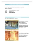 Kunstgeschiedenis Inleiding 1: Hoorcollege 6 - ROMEINEN - FIGURATIEVE KUNST - Overzicht van de 4 Stijlen Wandschilderingen