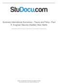 Test Bank International Economics Theory and Policy 9th Edition Krugman. Paul R ,Obstfeld ,Maurice