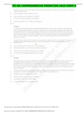 ATI RN COMPREHENSIVE PREDICTOR 2019 FORM A