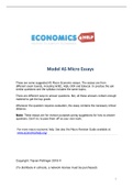 ESSAYS ON MICRO AND MACRO ECONOMICS