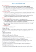 NR601 / NR-601 Final Exam Study Guide (Latest 2022/2023): Primary Care of the Maturing & Aged Family Practicum - Chamberlain College