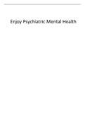 Enjoy Psychiatric Mental Health