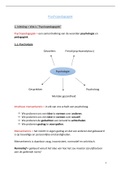 Samenvatting  Psychopedagogiek