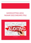 ADVA Nieuwe Stijl (Najaar 2021) Master Accountancy Nyenrode