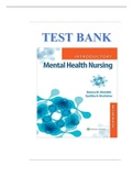 TEST BANK FOR INTRODUCTORY MENTAL HEALTH NURSING 4TH EDITION WOMBLE KINCHELOE 