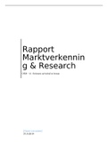 Volledig uitgewerkt Rapport Marktverkenning & Research beoordeling 8