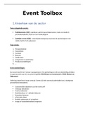 Samenvatting Event-Toolbox