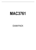 MAC3761 EXAM PACK 2022