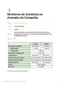 Resumen  Anestesiología Veterinaria
