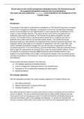 Distinction Example of Unit 6 The Fachetti Group Part B MOCK January 2022 &lpar;Report&rpar;