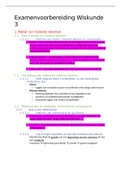 examenvoorbereiding Wiskunde 3