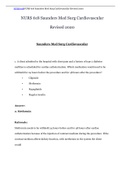 NURS 618NURS 618 Saunders Med Surg Cardiovascular Revised 2020