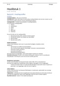 Samenvatting Biologie voor jou&comma; 6VWO&comma; h1&colon; vertering