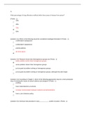  hu245-02midterm exam Questions with correct A nswers 100% pass,