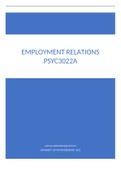 Employment Relations:The interrelations between employees and employers.