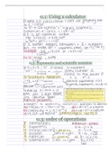 Class notes Chemical Principles I  (CHE131) 