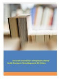 TEST BANK Varcarolis’ Foundations of Psychiatric Mental Health Nursing: A Clinical Approach, 8th Edition