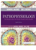 TEST BANK PATHOPHYSIOLOGY THE BIOLOGIC BASIS FOR DISEASE IN ADULTS AND CHILDREN 8th Edition Kathryn L&period; McCance&comma; Sue E&period; Huether