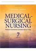 TEST BANK OF MEDICAL SURGICAL NURSING IGNATAVICIUS &lpar;PATIENT &ndash; CEMTERED COLLABORATIVE CARE&rpar; 7TH EDITION