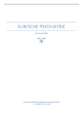 Klinische Psychiatrie (NIET neurologie): samenvatting 2020-2021