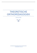 Theoretische Orthopedagogiek: samenvatting 2020-2021