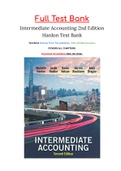 Intermediate Accounting 2nd Edition Hanlon Test Bank