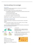 Samenvatting  Immunologie 1