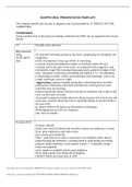 BROWN S NR 511 SNAPPS ORAL PRESENTATION TEMPLATE