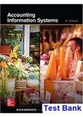 Accounting Information Systems 2nd Edition Richardson Test Bank (Chapter 1-16) COMPLETE TEST BANK.