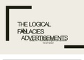 ENGL 147N Week 4 Assignment; Logical Fallacies in Advertisement Presentation