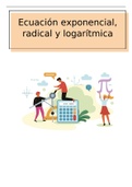 Ecuaci&oacute;n exponencial&comma; radical y logar&iacute;tmica