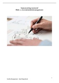 Samenvatting Bloktoets 2&period;2 Accommodatiemanagement