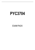 PYC3704 EXAM PACK 2022