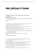 pre specialty exam Advanced nursing practice